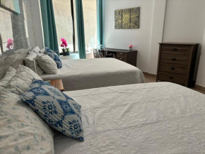 2BR Downtown High Ceiling Free Parking and WiFi
